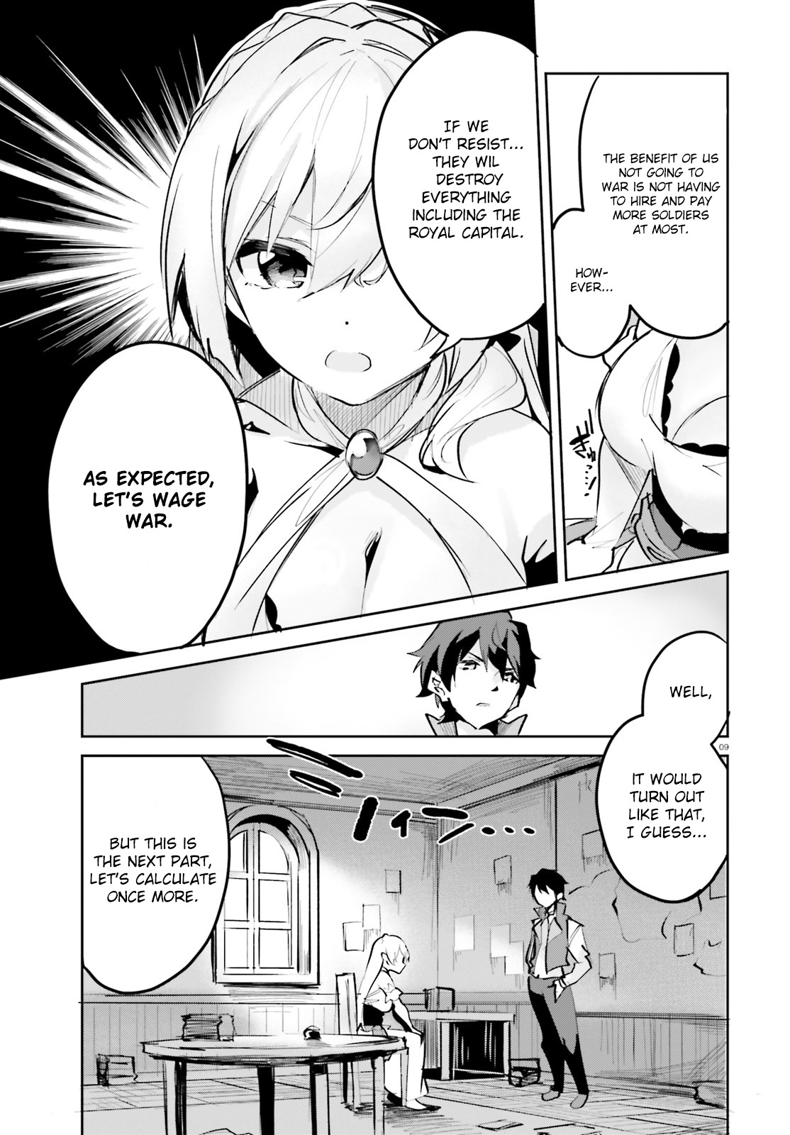 Suuji de Sukuu! Jyakushou Kokka Manga Chapter 4.1 9